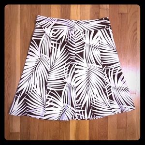 GAP palm print skirt sz 10